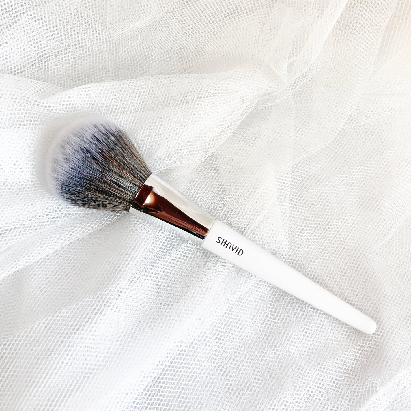 メイクアップパウダーブラシ/SHAVID/メイクブラシを使ったクチコミ(1枚目)