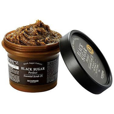 試してみた ブラックシュガー パーフェクト エッセンシャル スクラブ2x Skinfoodのリアルな口コミ レビュー Lips