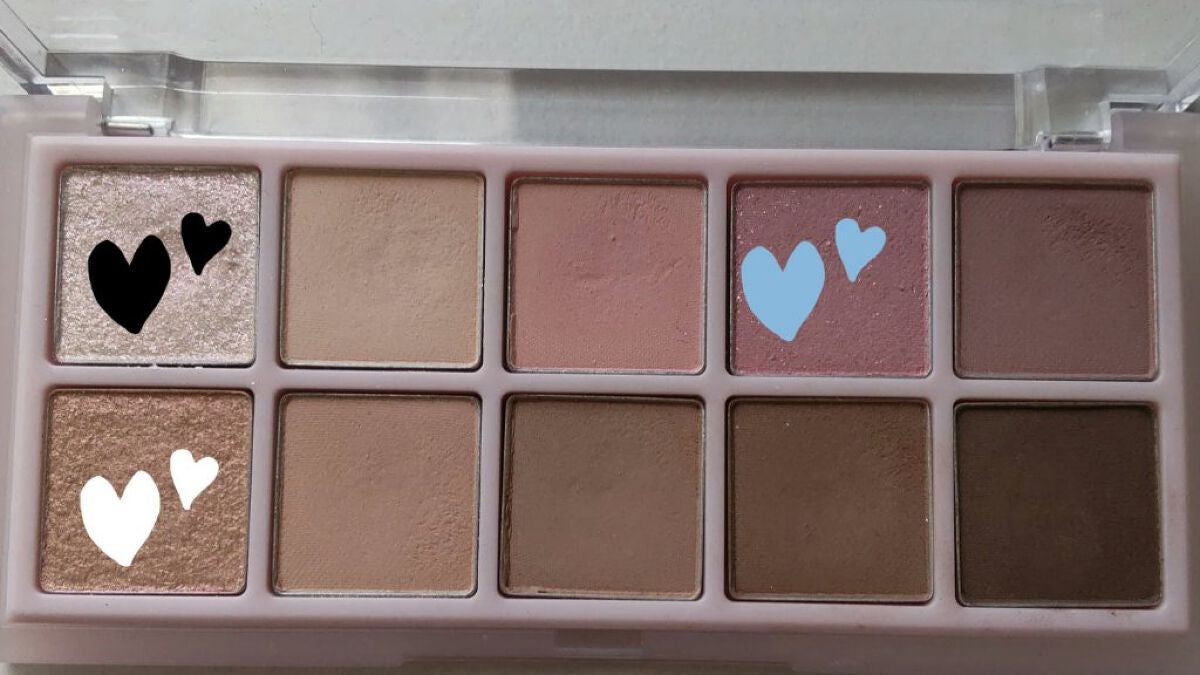 ベターザンパレット/rom&nd/アイシャドウパレットを使ったクチコミ(2枚目)