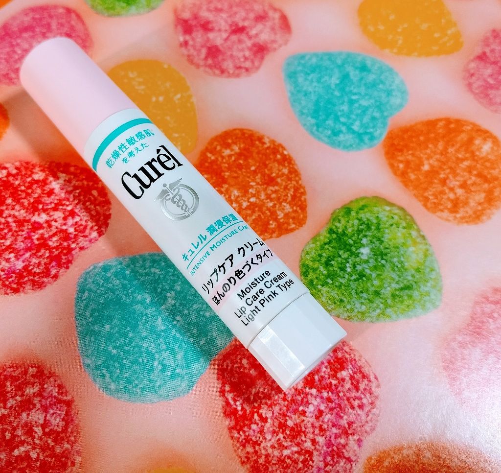 リップケア クリーム ほんのり色づくタイプ/キュレル/リップケアを使ったクチコミ（1枚目）