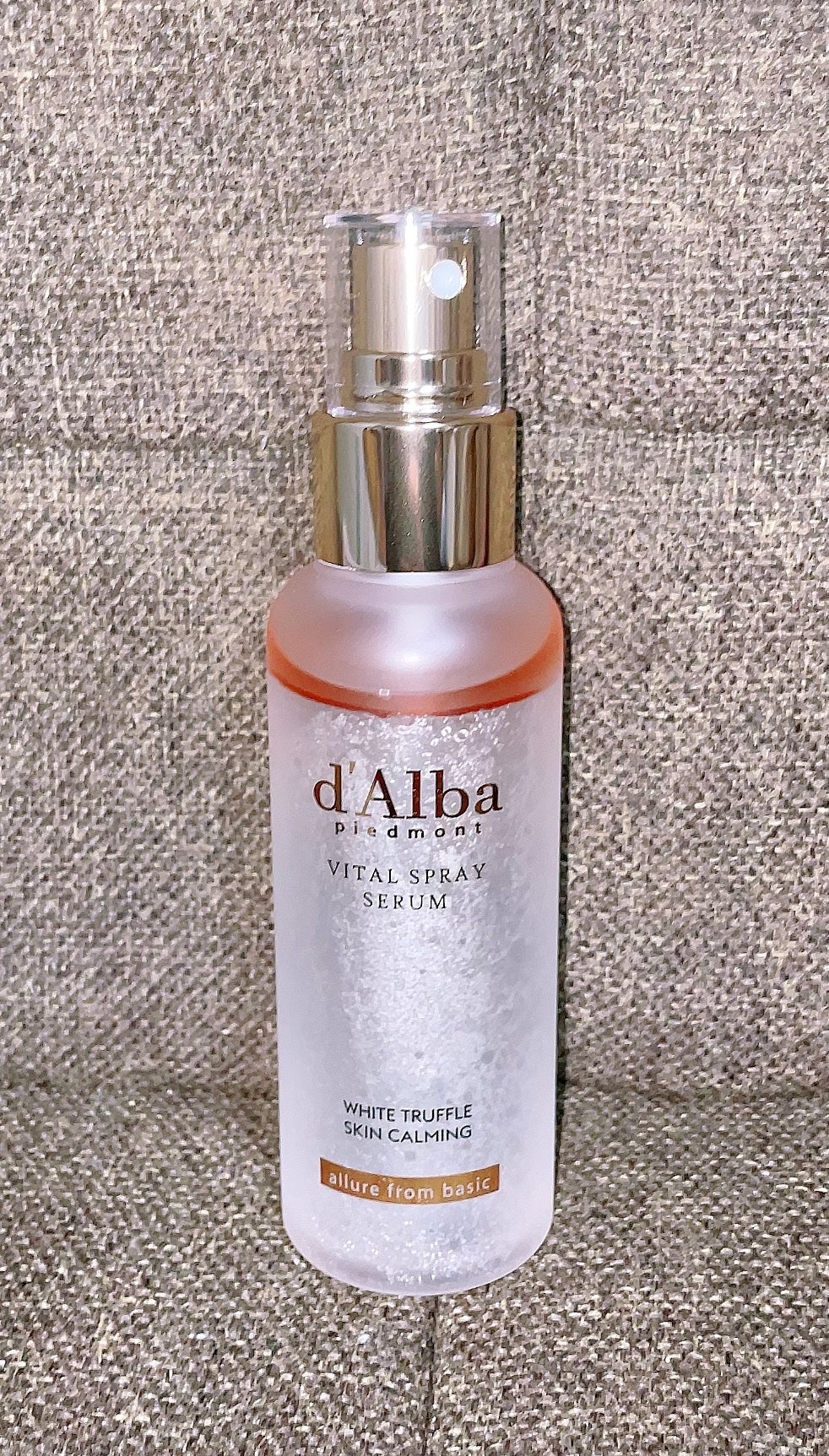 ダルバ ホワイトトリュフバイタルスプレーセラム/ダルバ/ミスト状化粧水を使ったクチコミ(2枚目)