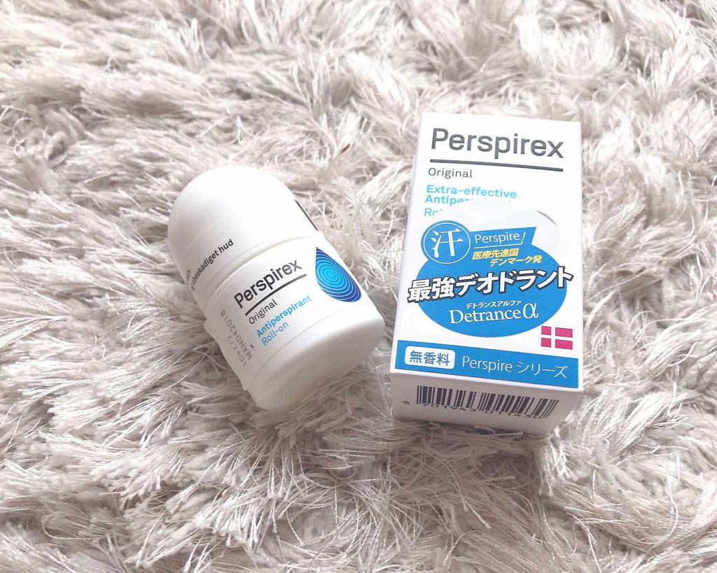 デトランス α/Perspirex/デオドラント・制汗剤を使ったクチコミ(1枚目)