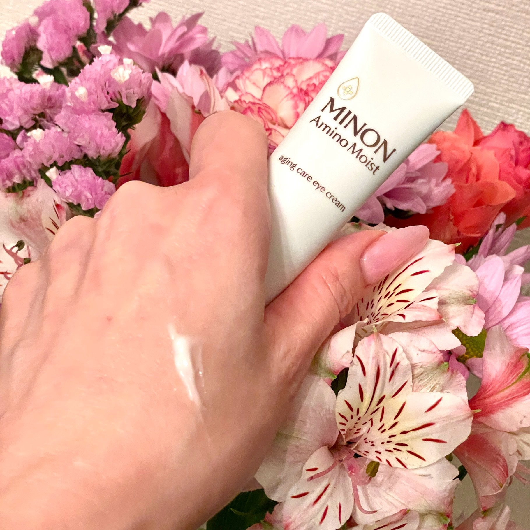 ミノン アミノモイスト エイジングケア アイクリーム/ミノン/アイケア・アイクリームを使ったクチコミ（2枚目）