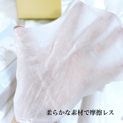 クレ・ド・ポー ボーテ ランジェット デマキアントヴィサージュ/クレ・ド・ポー ボーテ/クレンジングシートを使ったクチコミ(4枚目)