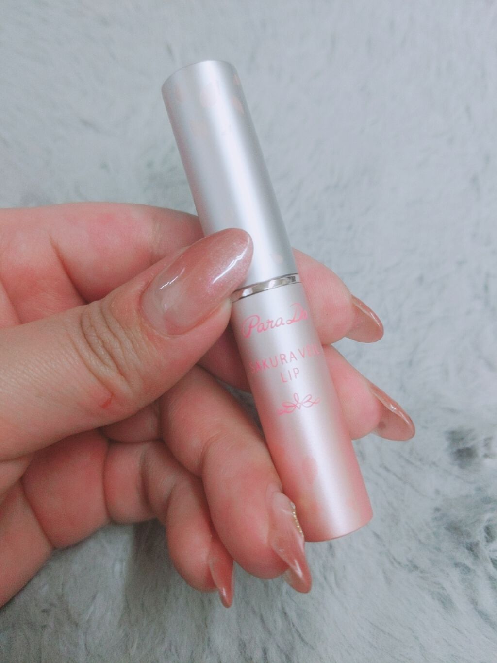 サクラヴェールリップ/パラドゥ/リップクリームを使ったクチコミ（2枚目）