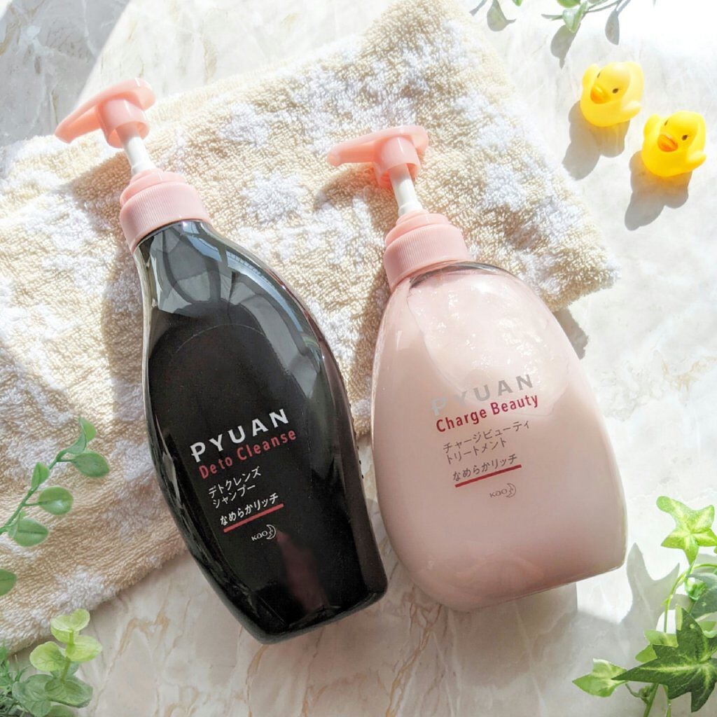 ピュアン デトクレンズシャンプー/チャージビューティトリートメント なめらかリッチ/ピュアン/シャンプー・コンディショナーを使ったクチコミ(1枚目)