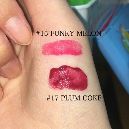 ジューシーラスティングティント/rom&nd/リップティントを使ったクチコミ(3枚目)