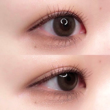 JINS1DAYCOLOR 02  SOFT BLACK(BASE MAKE UP)/JINS/ワンデー（１DAY）カラコンを使ったクチコミ（2枚目）