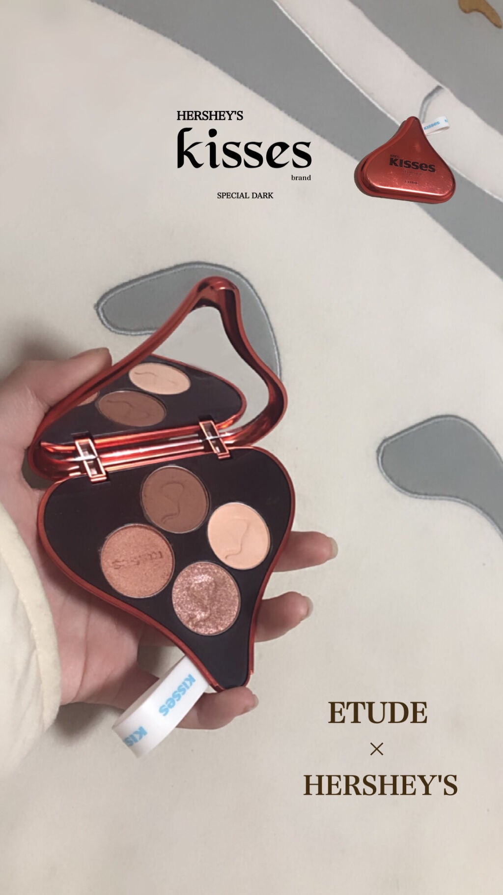 キスチョコレート プレイカラーアイズ/ETUDE/アイシャドウパレットを使ったクチコミ(1枚目)