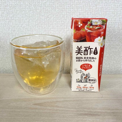 いちご&ジャスミン/美酢(ミチョ)/その他飲むお酢を使ったクチコミ(1枚目)