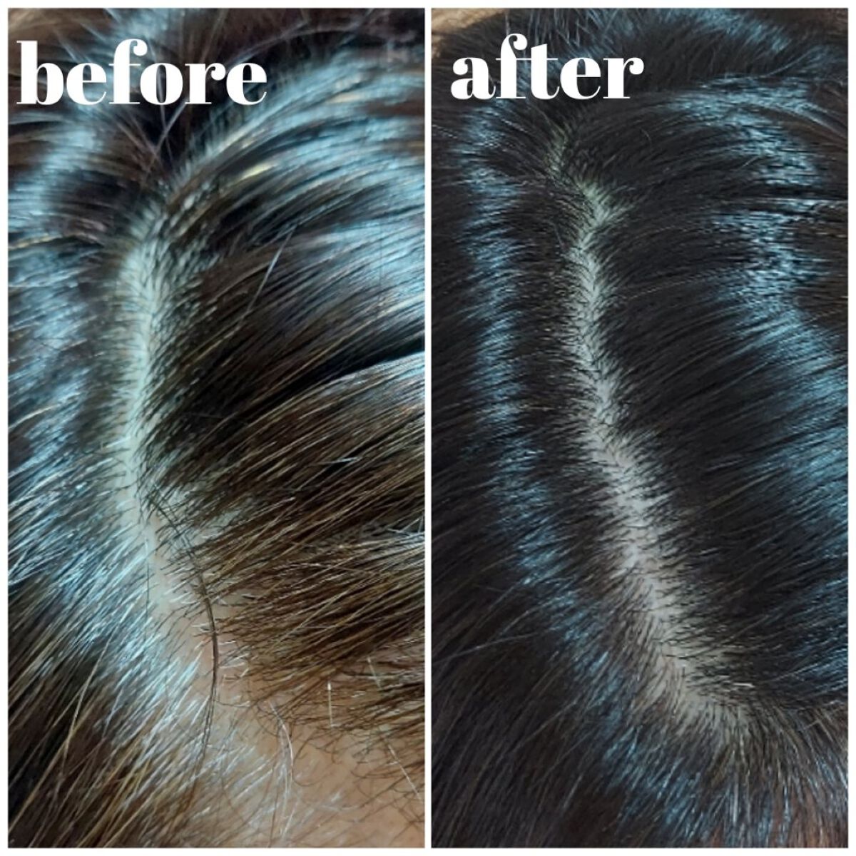 ROOT VANISH 白髪染めカラーシャンプー/ トリートメント/綺和美/市販シャンプーを使ったクチコミ（3枚目）