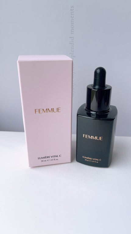 ルミエール ヴァイタルC/FEMMUE/ブースター・導入液を使ったクチコミ(1枚目)