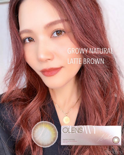 Glowy 1day/OLENS/ワンデー(1DAY)カラコンを使ったクチコミ(7枚目)