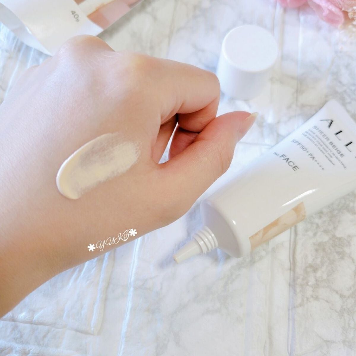 アリィー クロノビューティ カラーチューニングUV/アリィー/日焼け止めクリームを使ったクチコミ(4枚目)