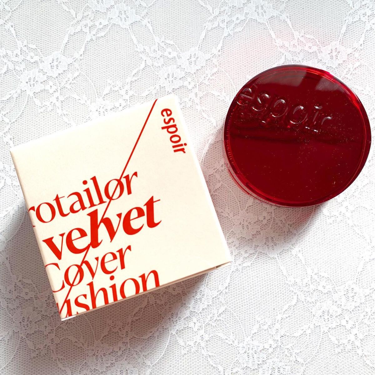 プロテーラービーベルベットカバークッション/espoir/クッションファンデーションを使ったクチコミ(1枚目)