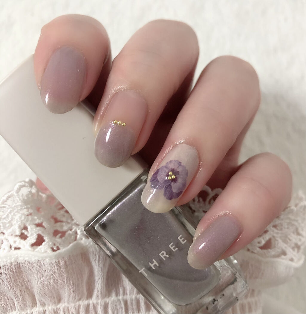 ネイルポリッシュ X43 BLAZING FIELDS/THREE/マニキュアを使ったクチコミ（1枚目）