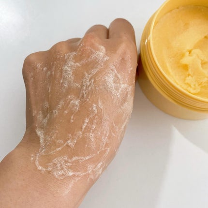 Q+Me スウィートボムタラソスクラブレモンティーの香り/AGARISM/バスト・ヒップケアを使ったクチコミ(4枚目)