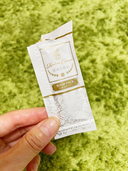 15秒洗顔パック/麗凍化粧品/その他洗顔料を使ったクチコミ(2枚目)