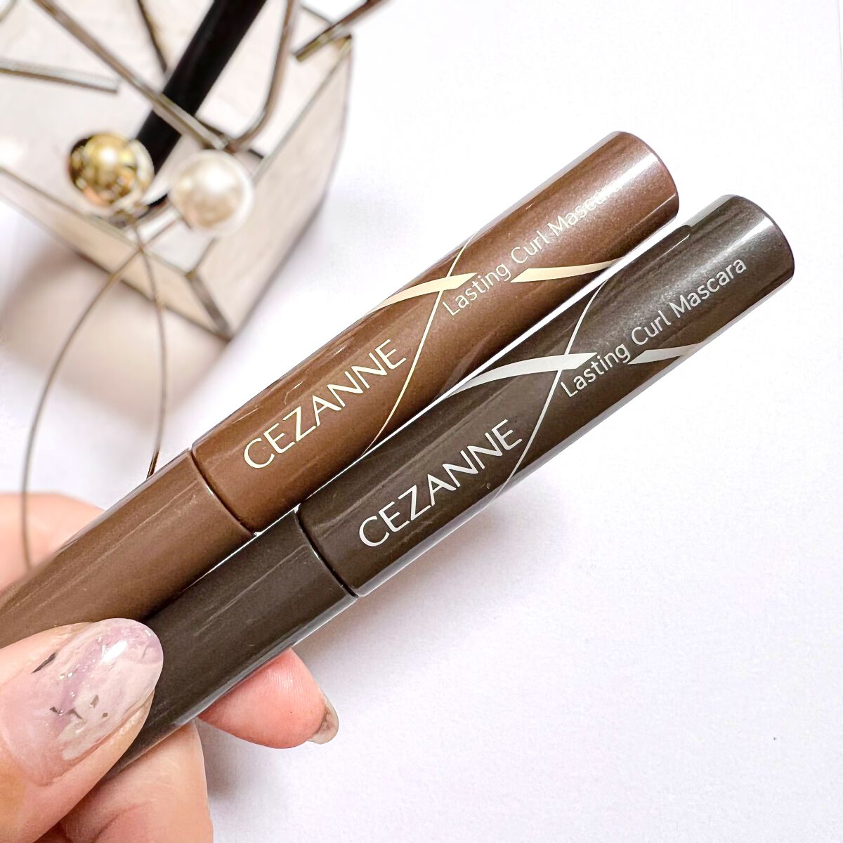 耐久カールマスカラ/CEZANNE/マスカラを使ったクチコミ（2枚目）