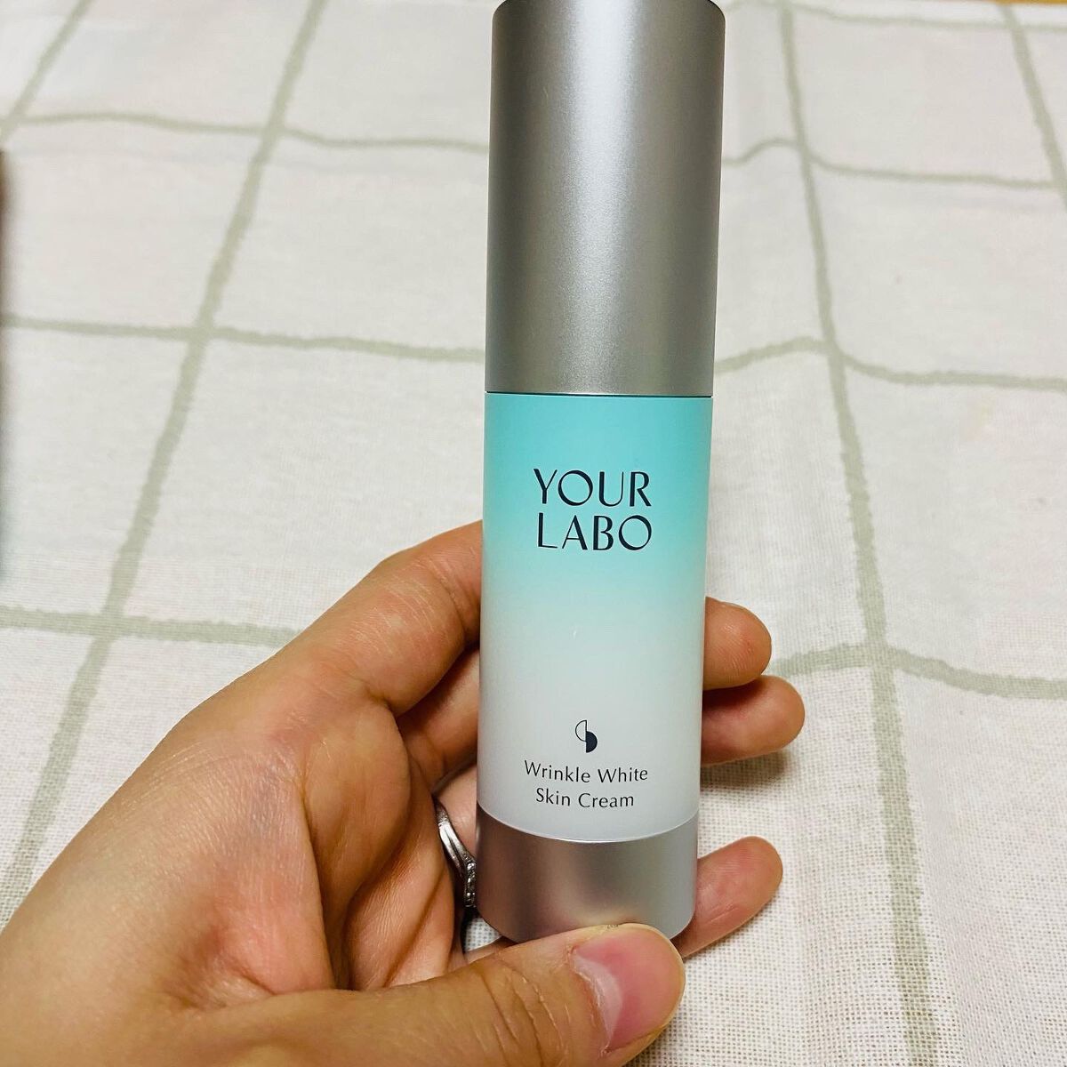 リンクルホワイト スキンクリーム/YOUR LABO /フェイスクリームを使ったクチコミ（1枚目）