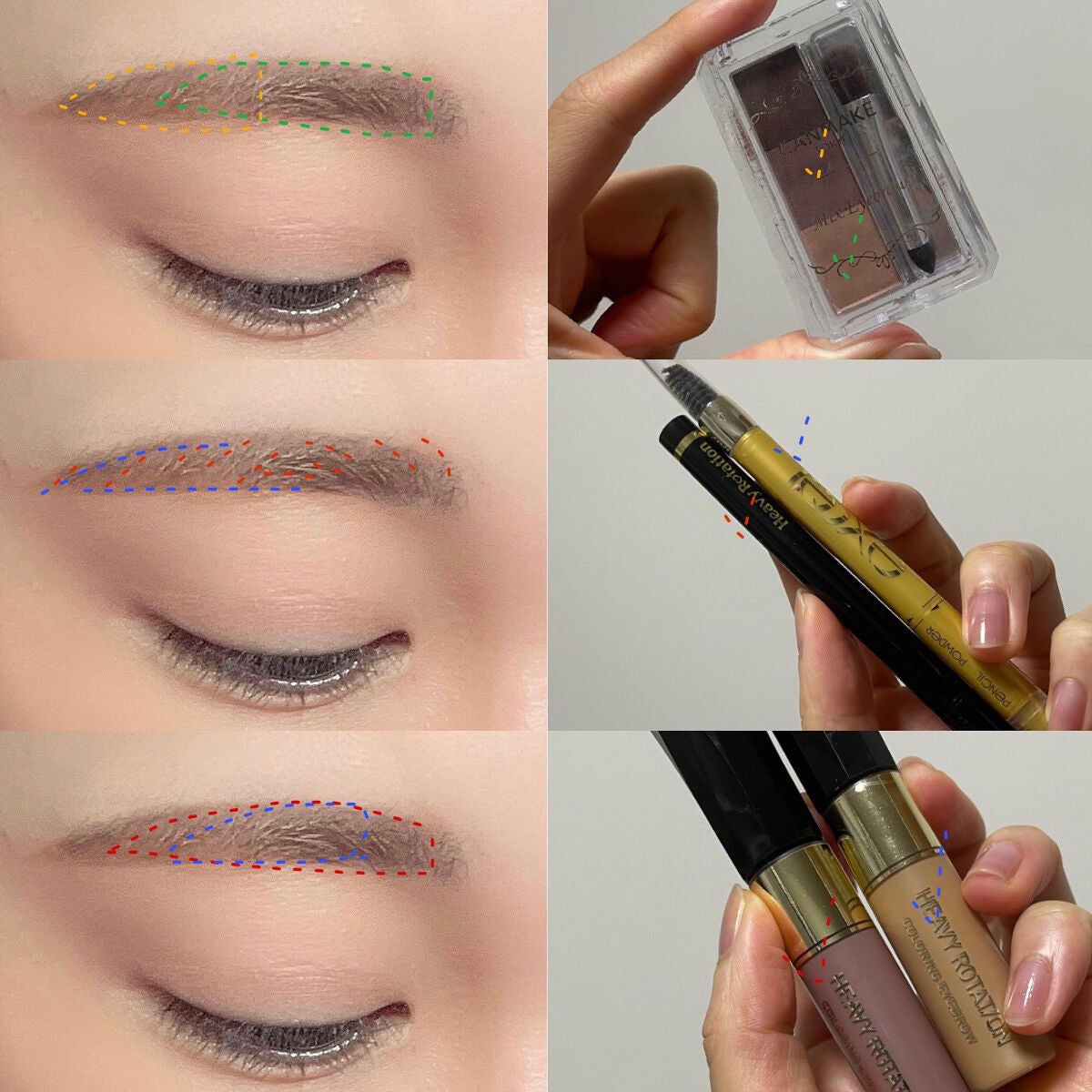 パウダー&ペンシル アイブロウEX/excel/アイブロウペンシルを使ったクチコミ(4枚目)