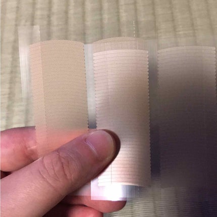 のびるアイテープ/セリア/二重まぶた用アイテムを使ったクチコミ(3枚目)