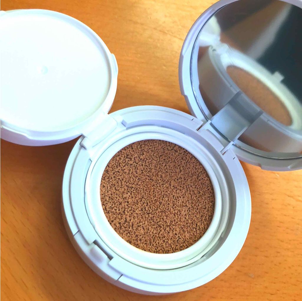 オーガニッククッションコンパクト/アクア・アクア/クッションファンデーションを使ったクチコミ（2枚目）