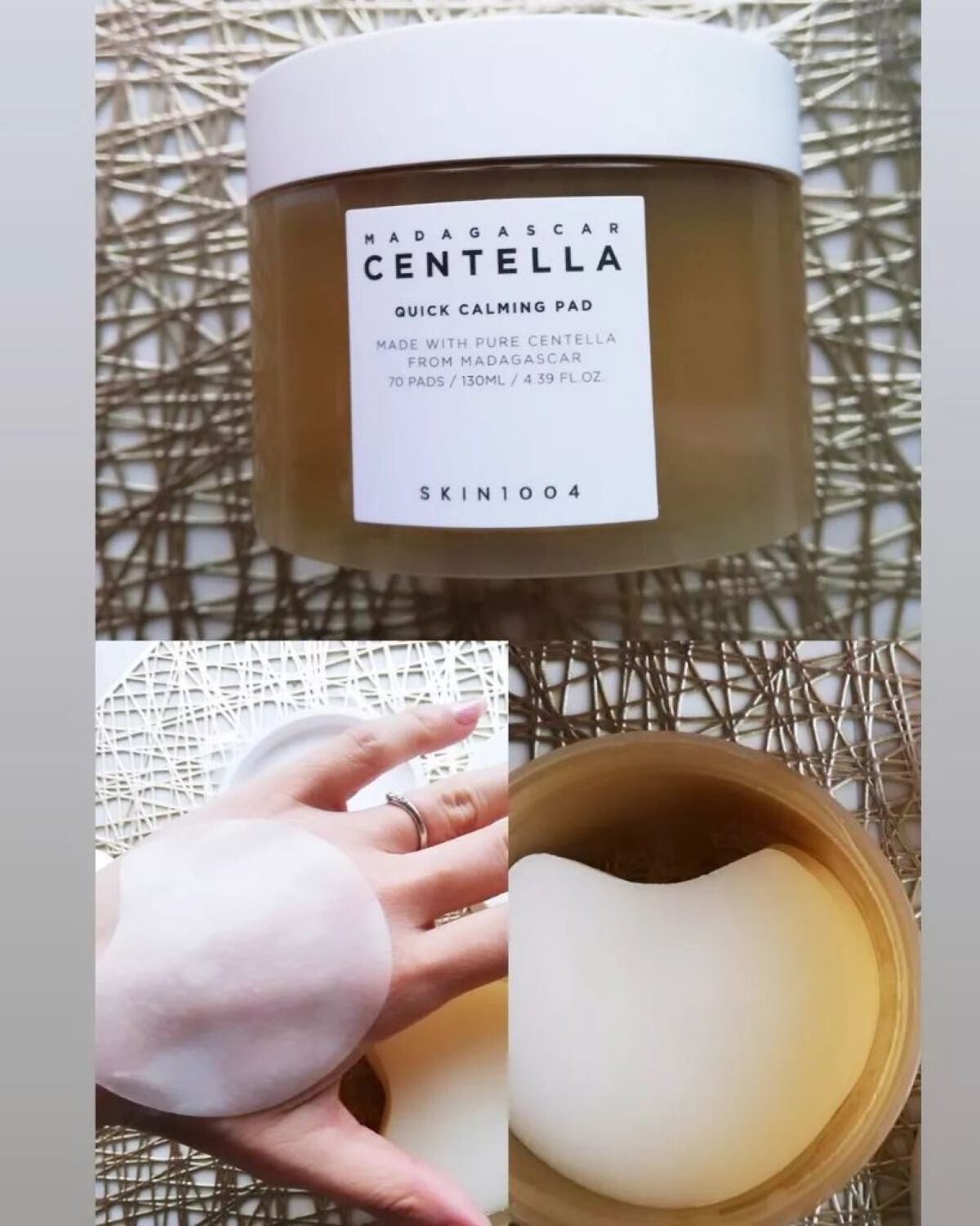 センテラ クイックカーミングパッド/SKIN1004/トナーパッドを使ったクチコミ(1枚目)