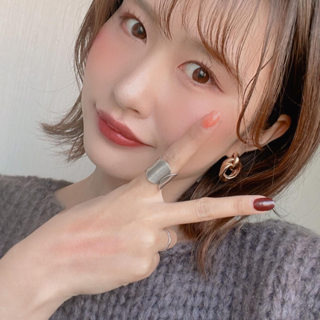 グロウフルールチークス/キャンメイク/パウダーチークを使ったクチコミ（2枚目）