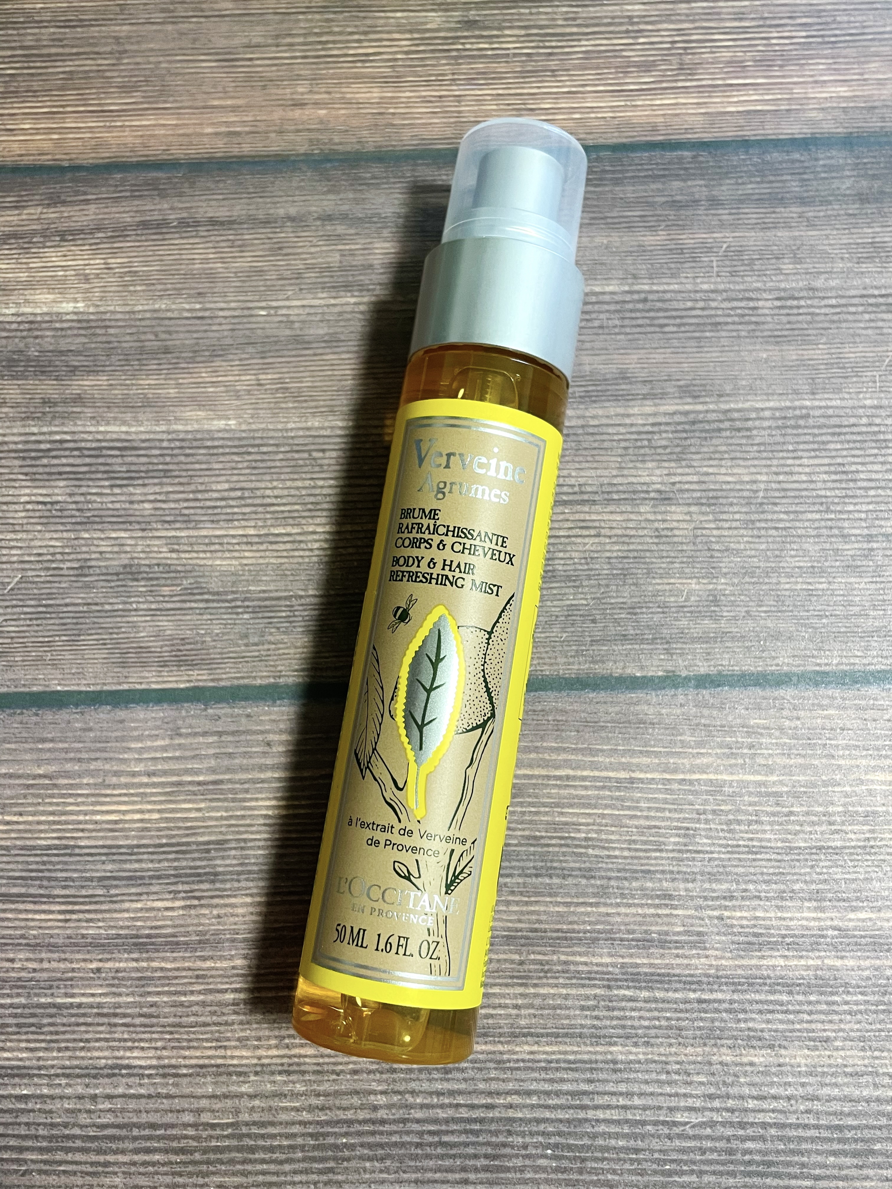 シトラスヴァーベナ ボディ＆ヘアミスト 2024/L'OCCITANE/香水(その他)を使ったクチコミ（1枚目）