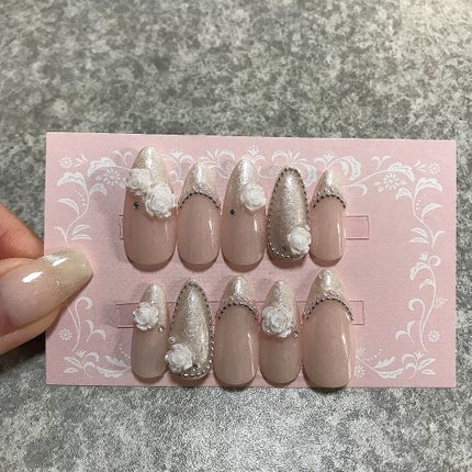 クリアジェル/Petit Price/ジェルネイルを使ったクチコミ(4枚目)