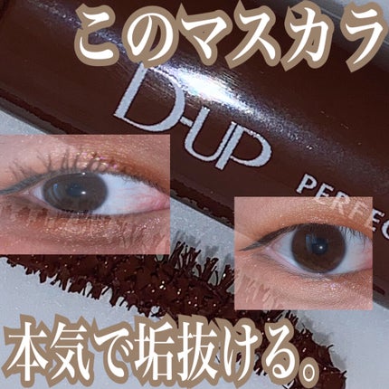 パーフェクトエクステンション マスカラ for カール/D-UP/マスカラを使ったクチコミ(1枚目)