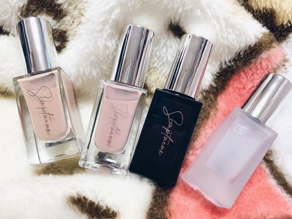 Somptueux(ソンプチュー) ベースコート/DAISO/ネイルベースコートを使ったクチコミ（3枚目）