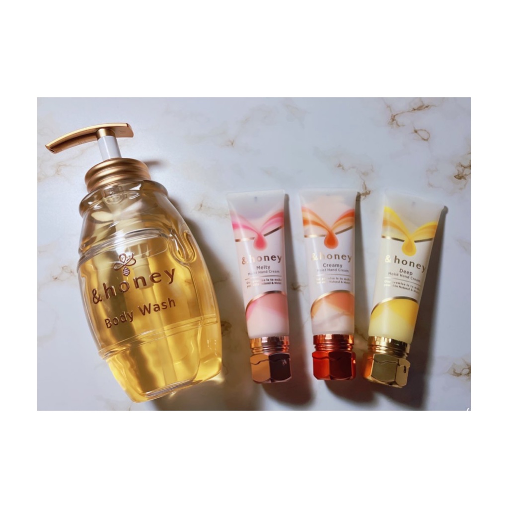 ディープモイスト ジェルボディウォッシュ/&honey/ボディソープを使ったクチコミ（1枚目）