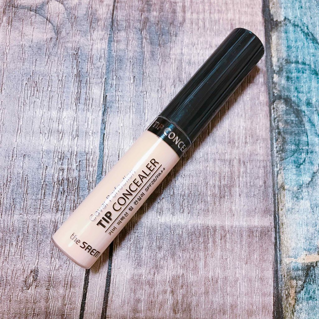 カバーパーフェクション チップコンシーラー/the SAEM/リキッドコンシーラーを使ったクチコミ（1枚目）