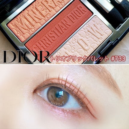 トリオ ブリック パレット/Dior/アイシャドウパレットを使ったクチコミ(1枚目)