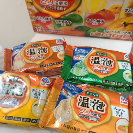 とろり炭酸湯 ぜいたくひのき浴/温泡/炭酸系入浴剤を使ったクチコミ(3枚目)