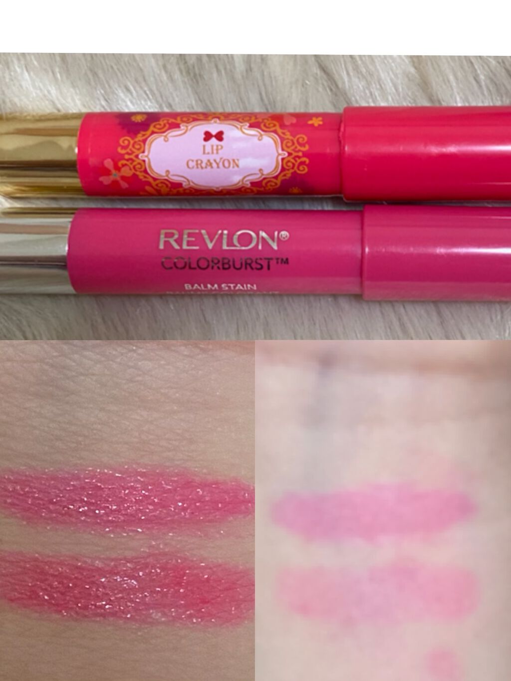 MP フラワーリップグロス/DAISO/リップグロスを使ったクチコミ（2枚目）