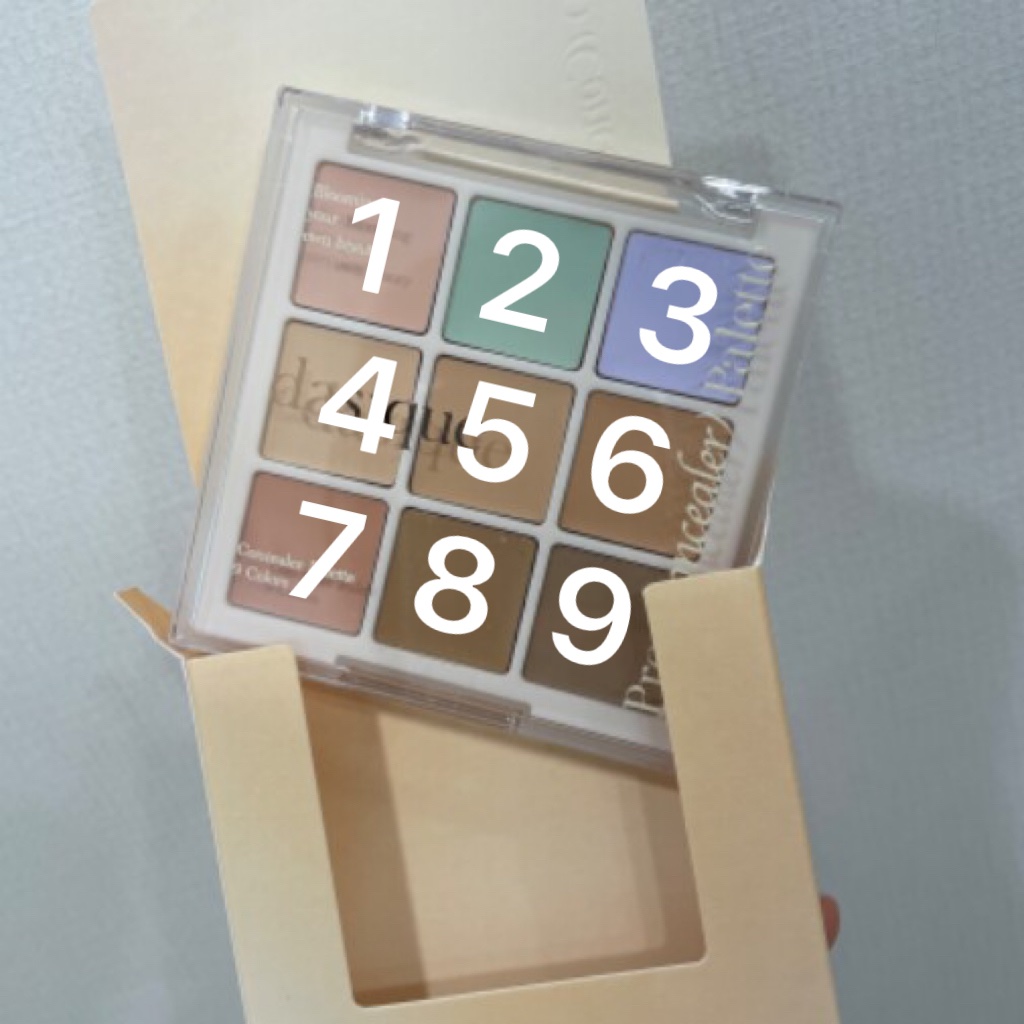 シャドウパレット/dasique/アイシャドウパレットを使ったクチコミ（2枚目）