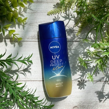 ニベア花王株式会社
ニベアUV   ディープ　プロテクト&ケア　ジェル

夏本番に向けて紫外線対策！
予防美容(日やけによるシミ予防)ができる美容ケアUVです。

ニベア花王様からいただきました♪
あり