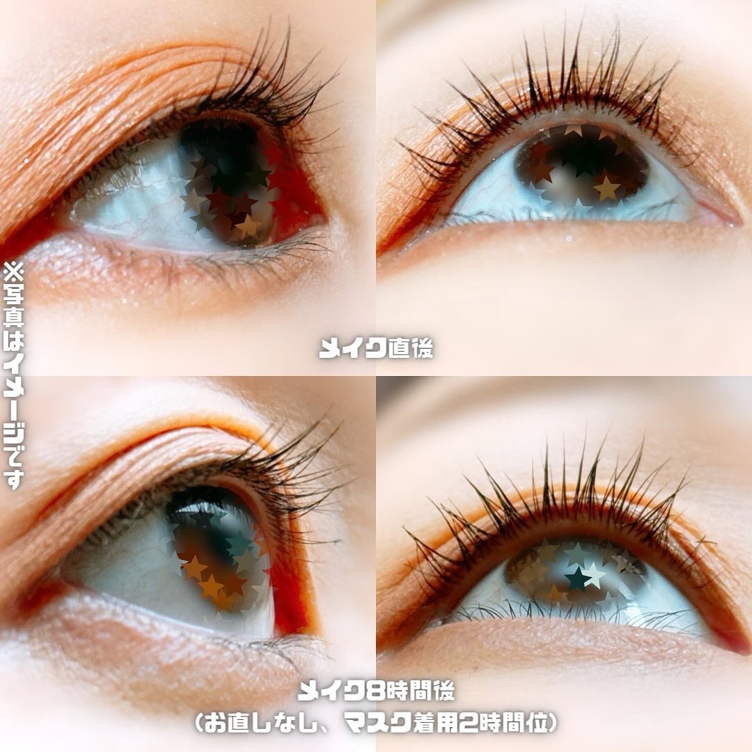 まつパ級 フィルム マスカラ (ロング&ボリューム)/FASIO/マスカラを使ったクチコミ(6枚目)