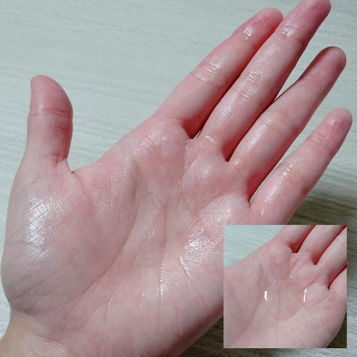 スプリングウォーター+ヒアルロン酸クリーム/+REAL/フェイスクリームを使ったクチコミ（3枚目）