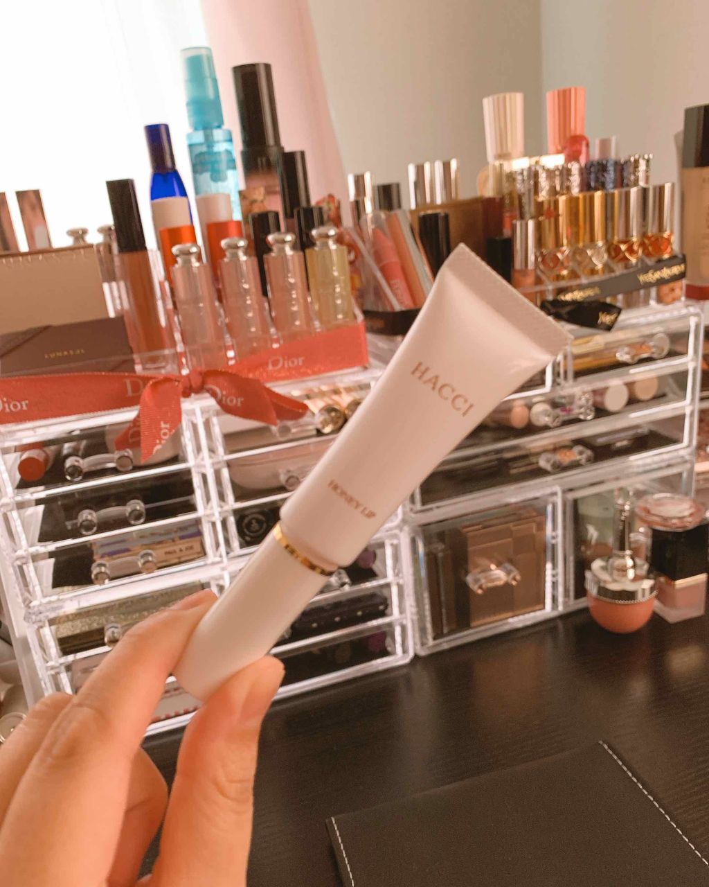 保湿専用リップ/HACCI/リップグロスを使ったクチコミ(1枚目)