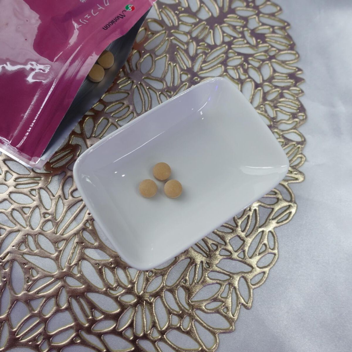 ルナリズム ラクトフェリン+葉酸/メニコン/美容サプリメントを使ったクチコミ(2枚目)