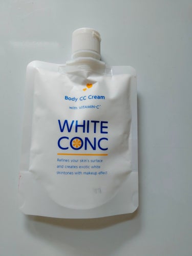 【使った商品】  薬用ホワイトコンク ホワイトニングCC CII
【商品の特徴】   手早く美白になれる！！
【使用感】   塗る前はこっくりなクリームかなと思ってましたが塗ると意外とサラサラになります