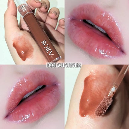 LIP PLUMPER GLAZE TINT/ROJEV/口紅を使ったクチコミ(4枚目)