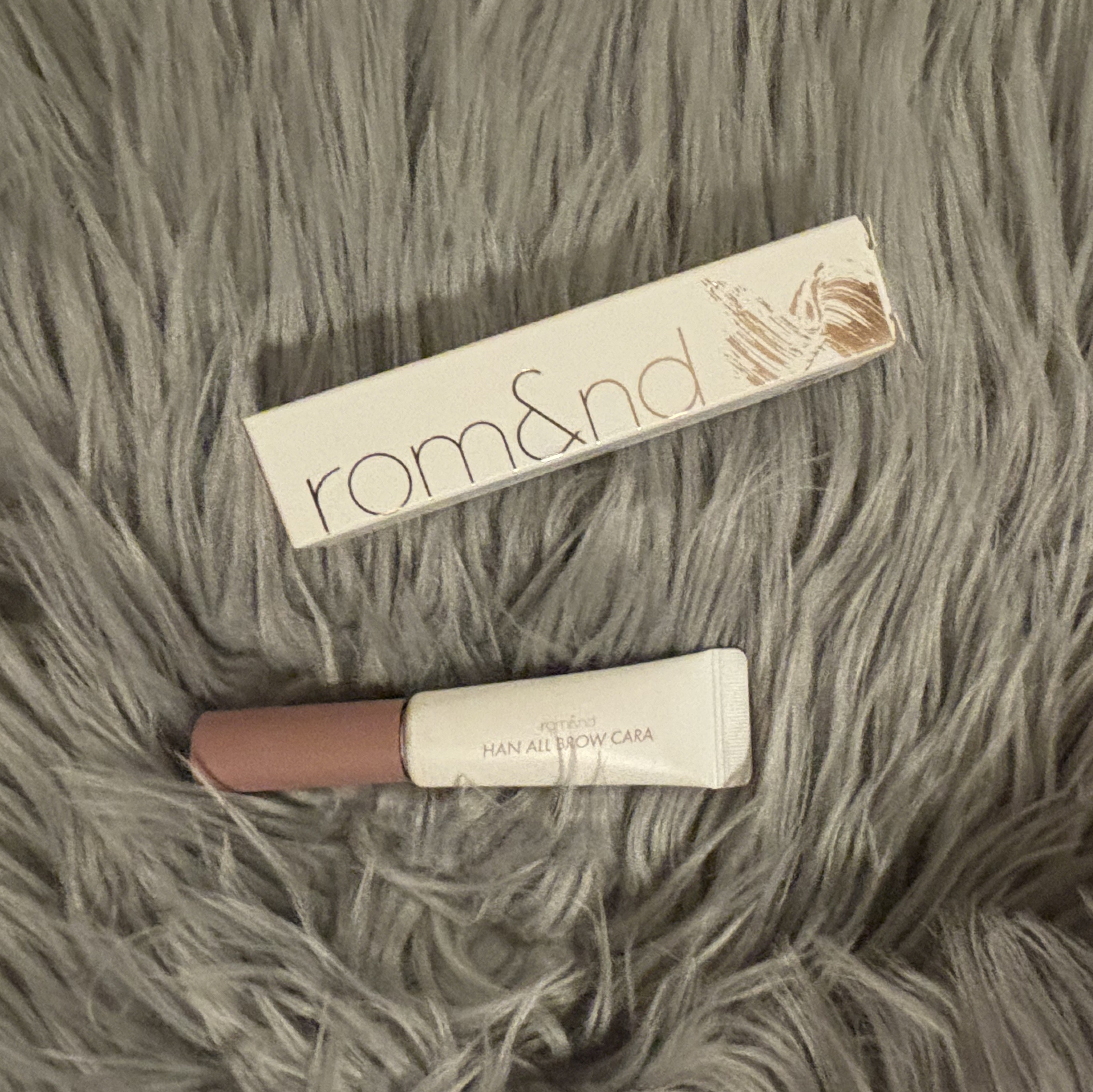 ハンオールブロウカラ/rom&nd/眉マスカラを使ったクチコミ（1枚目）