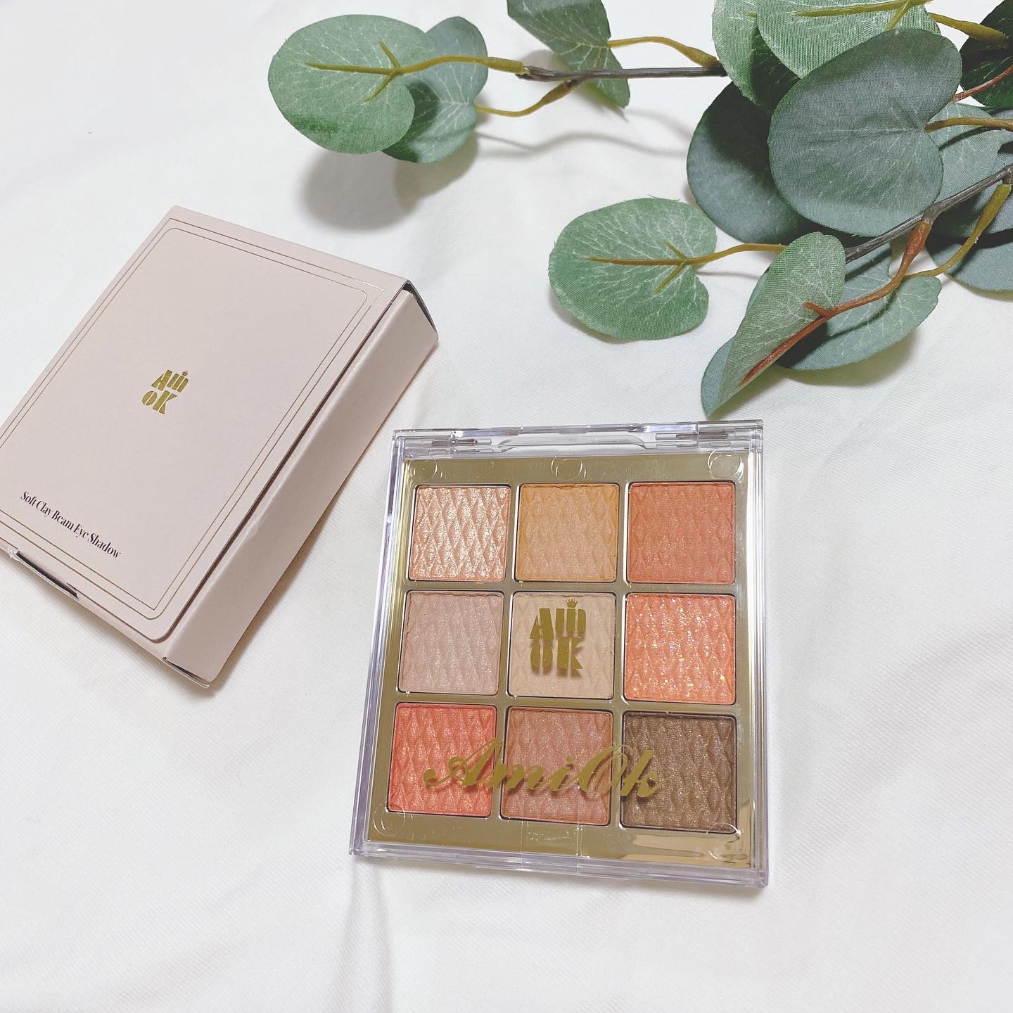 ソフトクレイビームアイシャドウパレット/AMIOK/ジェル・クリームアイシャドウを使ったクチコミ（2枚目）