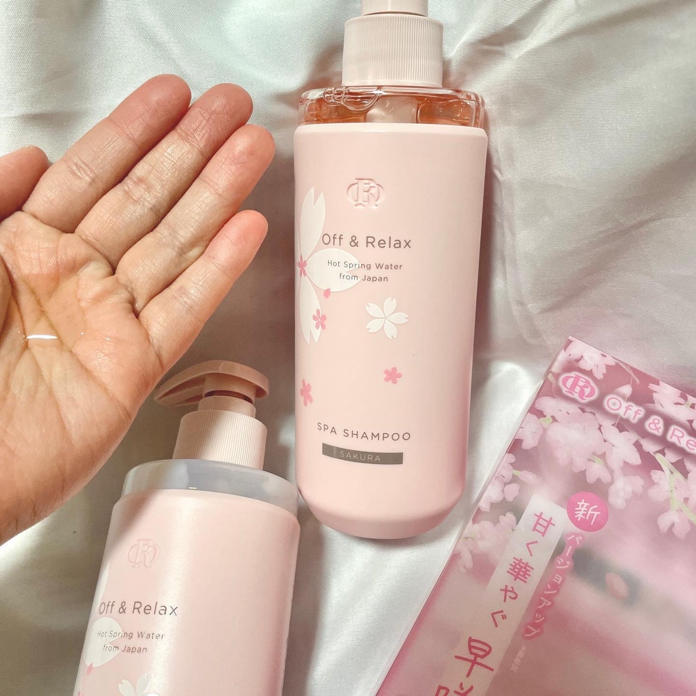 Off&Relax 桜限定セット/Off&Relax/市販シャンプーを使ったクチコミ(7枚目)