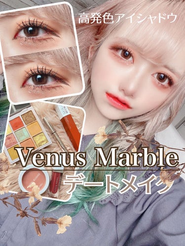 VenusMarble 9色アイシャドウパレット/Venus Marble/アイシャドウパレットを使ったクチコミ（1枚目）